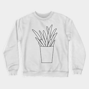 Sanseveria Vrouwentongen Lines Crewneck Sweatshirt